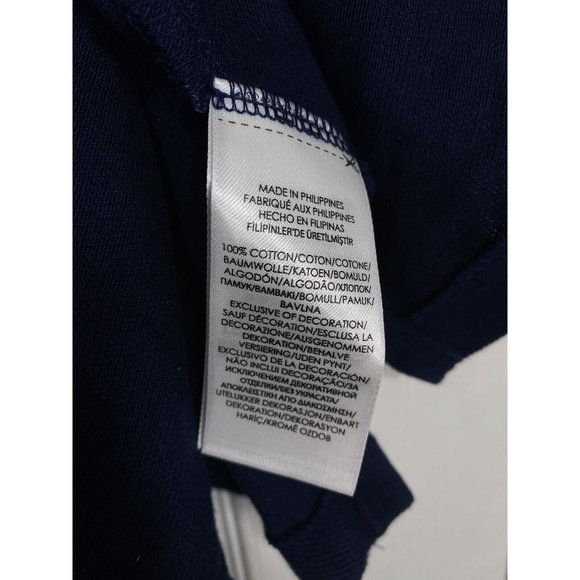 Polo Ralph Lauren Short Sleeve Polo Shirt Nautical Captain Sailor Bear Blue 2XL - Picture 8 of 15